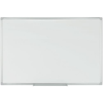Bílá magnetická tabule Manutan Expert, 180 x 90 cm