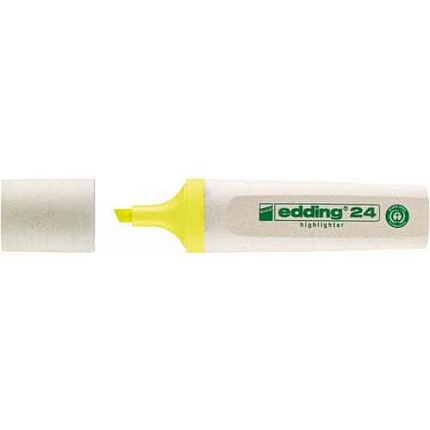 Zvýrazňovač edding 24 EcoLine, neonově žlutý