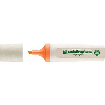 Zvýrazňovač edding 24 EcoLine, neonově oranžový