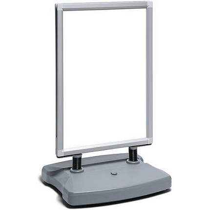 Volně stojící reklamní panel Economique Manutan Expert, A0