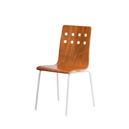 Dřevěná jídelní židle Nela Alu, třešeň