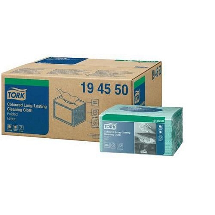 Netkaná textílie Tork Premium ve skládané verzi, zelená, 40ks