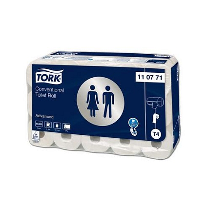 Toaletní papír Tork Advanced 2vrstvy 400útržků, 30ks