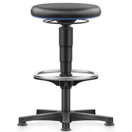 Zvýšená pracovní stolička Fara s kluzáky - BIMOS