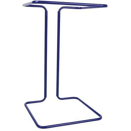 Držák pytlů na odpadky Manutan Expert, 400 l, modrá