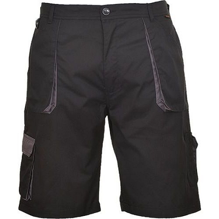 Kraťasy Portwest Texo Contrast, černá, vel. XL