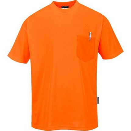 Triko Day-Vis s krátkými rukávy, oranžová