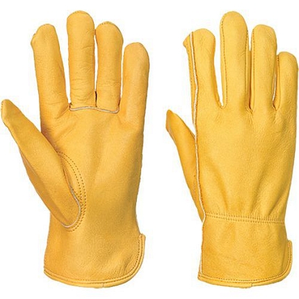 Zateplené rukavice Driver, světle hnědá, vel. XL