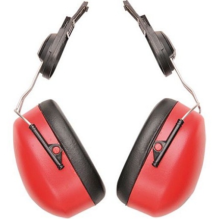 Ochrana sluchu Endurance Clip-on, červená