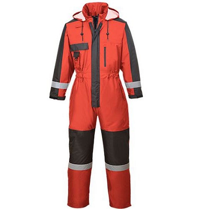 Zimní kombinéza, červená, vel. XXL