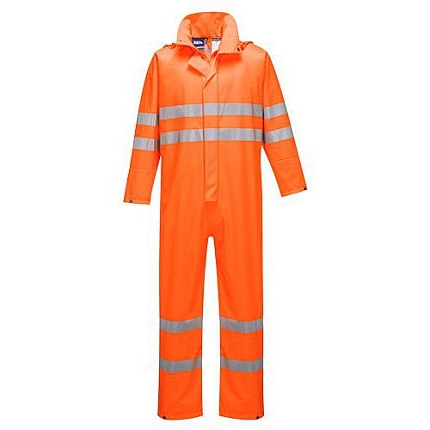 Reflexní kombinéza Sealtex Ultra Hi-Vis, oranžová, vel. XXL