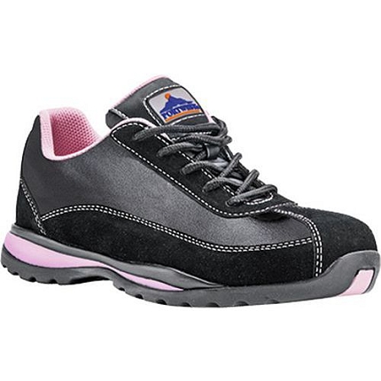 Steelite dámské Safety Trainer S1P HRO, černá;růžová