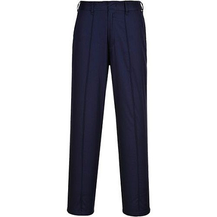 Dámské elastické kalhoty, modrá, prodloužené, vel. L