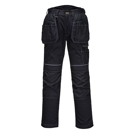 Pracovní kalhoty PW3 Holster, černá, normální, vel. 60