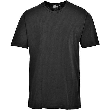 Thermo triko s krátkým rukávem, černá, vel. XXL