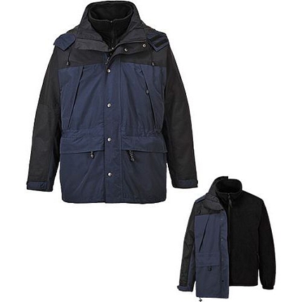 Prodyšná bunda Orkney 3v1, modrá, vel. M