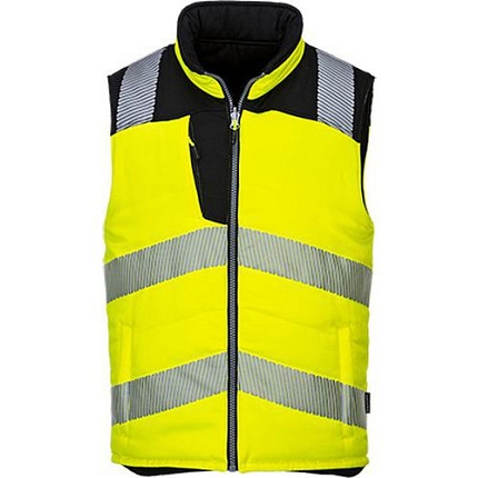 Reflexní oboustranná vesta PW3 Hi-Vis, žlutá/černá, vel. M