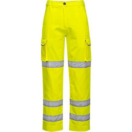 Dámské reflexní kalhoty Hi-Vis, žluté, vel. XL