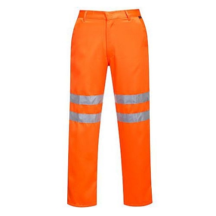 Hi-Vis kalhoty RIS, oranžová, prodloužené, vel. L