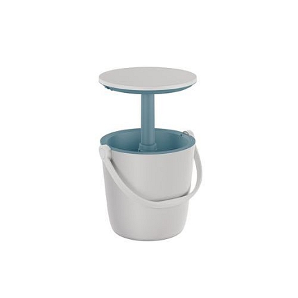 Zahradní bar Go Bar, bílá/modrá