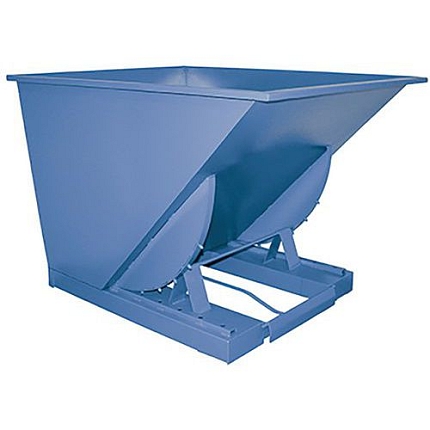 Výklopný kontejner VK01, modrý, objem 520 l