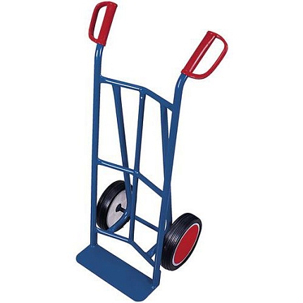 Rudl RU226, do 200 kg, 55 x 43 x 110 cm, pryžová kola, modrý