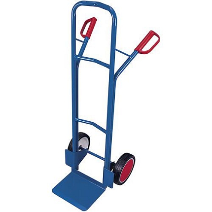 Rudl RU235, do 250 kg, 57 x 58,5 x 131 cm, s plnými koly, modrý