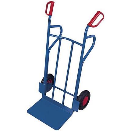 Rudl RU248, do 250 kg, 69 x 71 x 120 cm, s nafukovacími koly, modrý