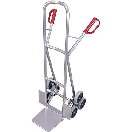 Hliníkový schodišťový rudl, do 200 kg, 61 x 63 x 131 cm