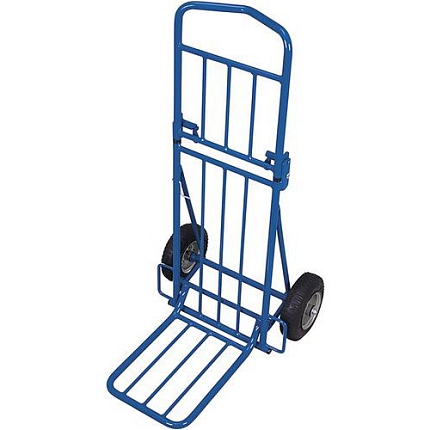 Skládací rudl na balíky RU225, do 100 kg, nafukovací kola, modrý