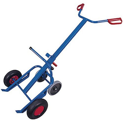 Rudl RU262 na sudy, do 250 kg, s nafukovacími koly, modrý