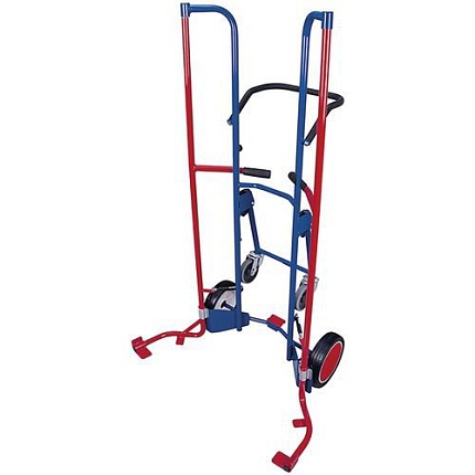 Rudl RU257 na pneu, do 200 kg, s plnými koly, modrý