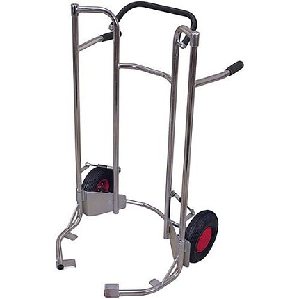 Rudl RU260 na pneu, pozink, do 200 kg, s nafukovacími koly