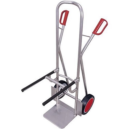 Hliníkový rudl RU214 s rameny, do 250 kg, s plnými koly