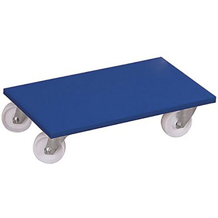 Přepravní plošina PL09, do 500 kg, polyamidová kola, 14,5 x 60 x 30 cm