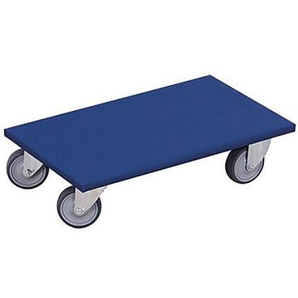 Přepravní plošina PL01, do 300 kg, 14,5 x 60 x 35 cm, modrá