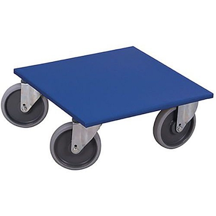 Přepravní plošina PL08, do 750 kg, termoplastická kola, 25,5 x 60 x 60 cm