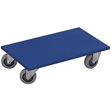 Přepravní plošina PL06, do 350 kg, termoplastická kola, 14,5 x 60 x 30 cm