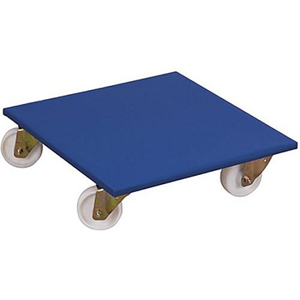 Přepravní plošina PL05, do 900 kg, 17,5 x 60 x 60 cm, polyamidová kola