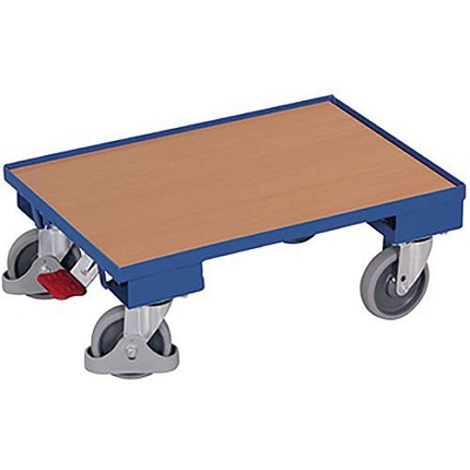 Transportní plošiny Euro systém, do 250 kg, 10mm hrana, 61 x 41,5 x 23,5 cm