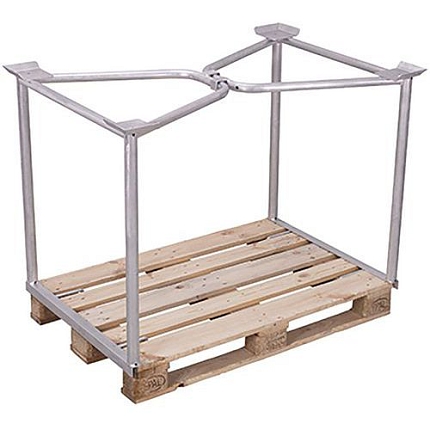 Paletový nástavec typ 65, pozink, 100 x 120 x 80 cm