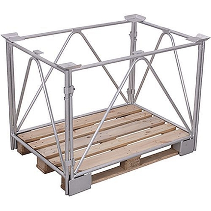 Paletový nástavec typ 68, pozink, 160 x 120 x 80 cm