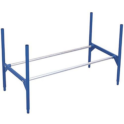 Nástavec na vozík, 120,5 x 60,5 x 75 cm, modrý