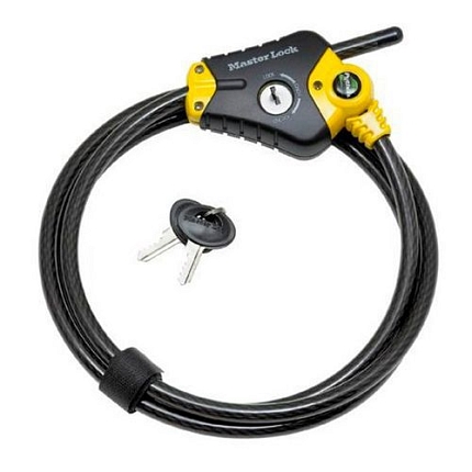 Zkracovací lanový zámek Master Lock Python 10mm délka 4,5m