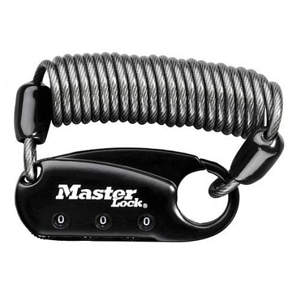 Karabina s navíjecím kabelem Master Lock