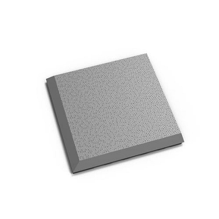 Zátěžová podlaha Fortelock Invisible, dezén hadí kůže, roh typ C, světle šedý