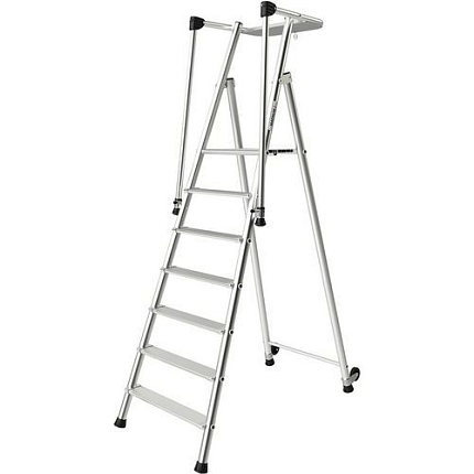 Hliníkové schůdky Magnum 3 Tubesca-Comabi, 7 stupňů