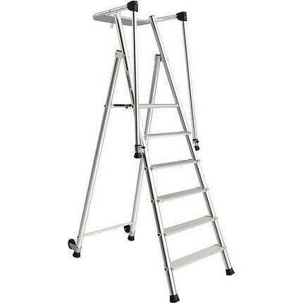 Hliníkové schůdky Magnum 3 Tubesca-Comabi, 6 stupňů