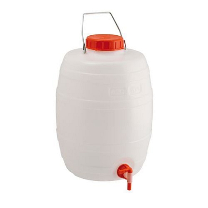 Plastový barel s kohoutkem, 20 l