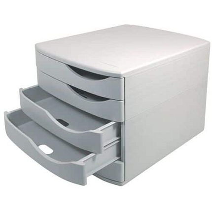 Zásuvkový modul Class'box Re-Solution, 5 zásuvek, šedý